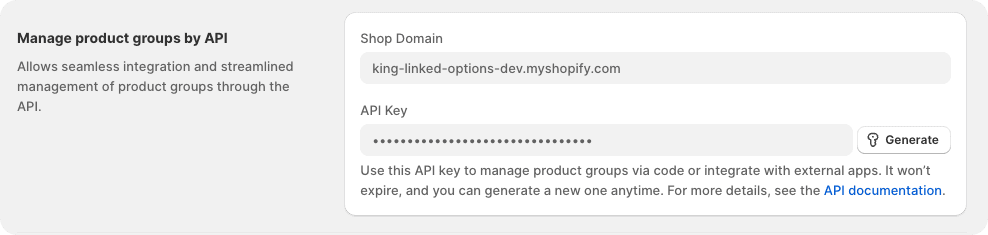 Obtain API Key